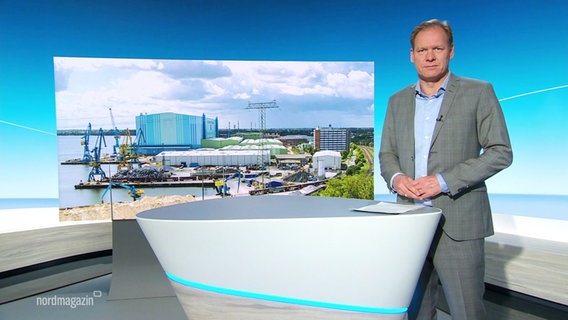 Moderator Thilo Tautz im Studio © Screenshot 