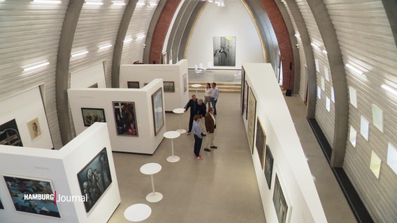 Ausstellungsansicht des neuen Kunstortes Parabel. © Screenshot 
